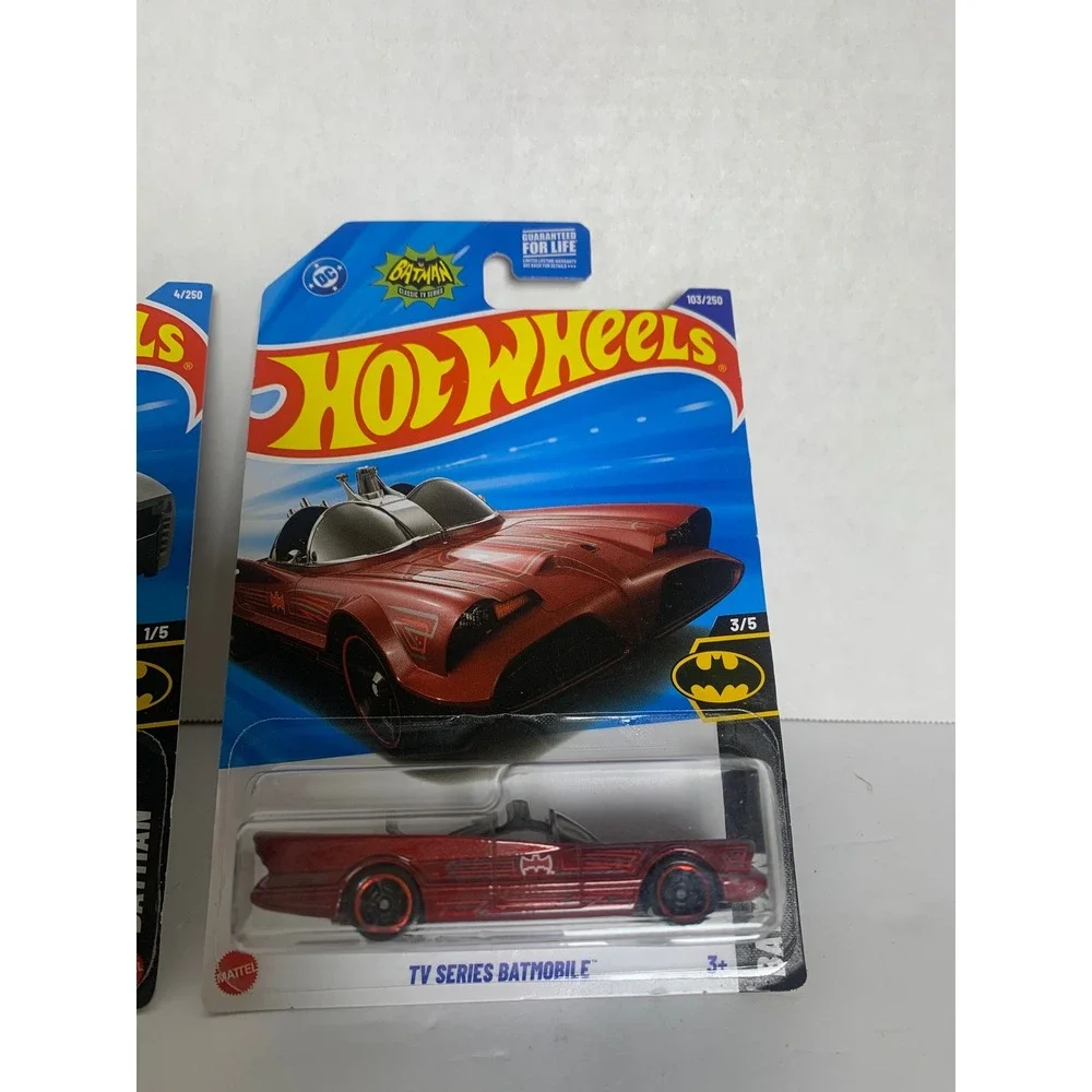 Hot‎ Wheels Batman Batmobile Lot 3 The Dark Knight TV Series 2022 Mattel 1:64